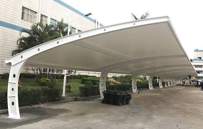 膜結(jié)構(gòu)汽車(chē)停車(chē)棚